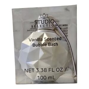 🛁 Studio Selection Vanilla Scented Bubble Bath 3.38 oz / 100 mL | Spa Gift Bath